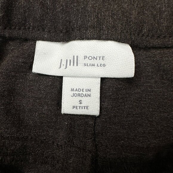 J. Jill Women's Stretch Pants Brown Size Small Excellent Condition - Picture 7 of 9
